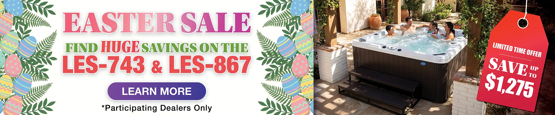 Calspas hot tub being used in a family setting - Lowell